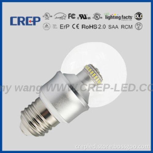 ulcul listed e27 4w led lamp bulbs angle 360degree